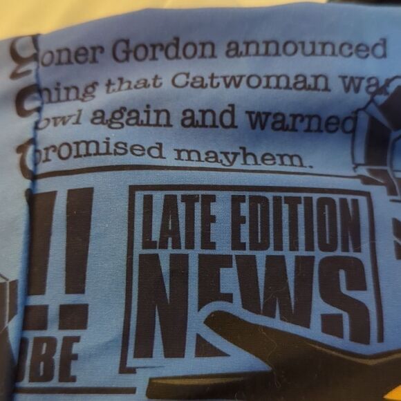 Boys Batman vintage button up all over graphic print top - Picture 4 of 5